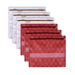 Kuber Industries Maroon 6 Pieces Regular Multi-Utility Organisers-51