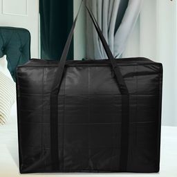 Kuber Industries Black Reusable Desk Organiser-37