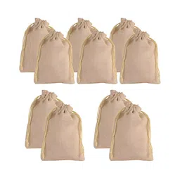Kuber Industries Gold-Toned 10 Pieces Regular Potlis-45