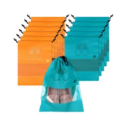 Kuber Industries Set Of 12 Non Woven Shoe Bags-12
