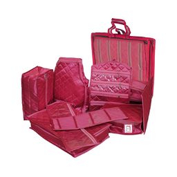 atorakushon Pink 11 Pieces Clothes Storage Bags Wardrobe Organisers-56