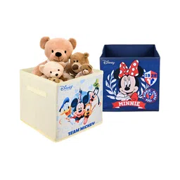Kuber Industries Navy Blue & Red 2 Pieces Disney Printed Drawer Organisers-3