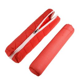 Kuber Industries Red & White 2 Pieces Printed Polyester Bangle Organisers-image-11