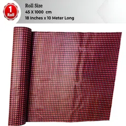 LooMantha Maroon & Black Printed Water Resistant Shelf Liner Organisers-image-7