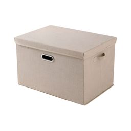HOKIPO Beige Self Design Multi-Utility Organisers With Lid-18