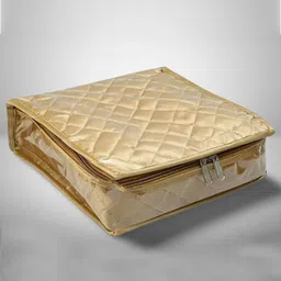 atorakushon Set Of 2 Golden Solid Jewelery Organisers-image-51