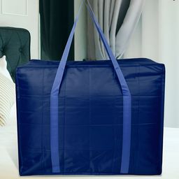 Kuber Industries Navy Blue 2 Pcs Reusable Multi-Utility Organisers-31
