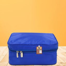 atorakushon Blue Solid Vanity Organizer-10
