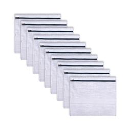 Kuber Industries Grey 10 Pieces Saree Organisers-12