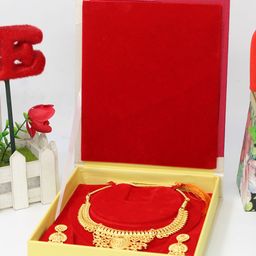 atorakushon Cream-Coloured 3-Pieces Jewellery Storage Organizer Necklace Boxes-14