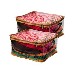 atorakushon Gold-Toned 2 Pieces Multi-Utility Organisers-49