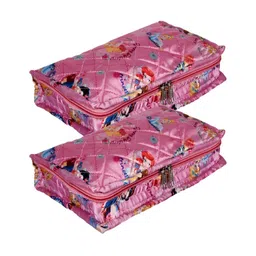 Kuber Industries Pink & Blue 2 Pieces Regular Jewellery Organiser Organisers-16