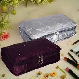 Kuber Industries Purple & Grey 2 Pieces Jewellery Organisers-image-53