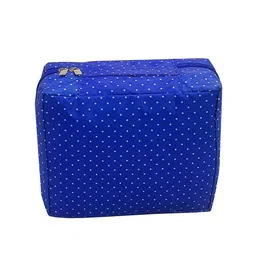 atorakushon Blue & White Printed Vanity Organiser-picture-6