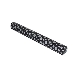 Kuber Industries Black & White Geometric Printed Shelf-Liners-10