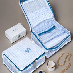 Kuber Industries Blue 2 Pieces Reusable Jewellery Organisers-image-21