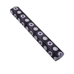 Kuber Industries Black Polka Dots Printed Cabinet Shelf Mat-30