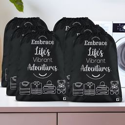 Kuber Industries Black & White 6 Pieces Multi-Utility Organisers-picture-32