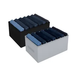 Kuber Industries Grey 2 Pieces Reusable Multi-Utility Organisers-10