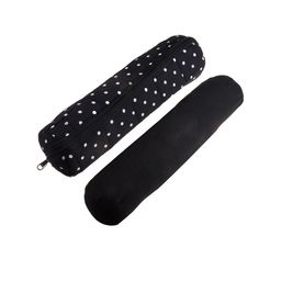 Kuber Industries Black & White 2 Pieces Printed Cotton Jewellery Organisers-image-44