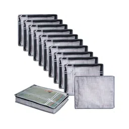 Kuber Industries Grey 12 Pieces Multi-Utility Organisers-52