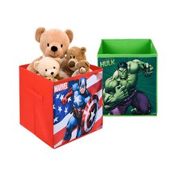 Kuber Industries Red & Green 2 Pieces Regular Multi-Utility Organiser-2