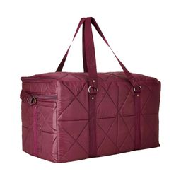 Kuber Industries Maroon Reusable Handbag Organisers-52