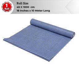 LooMantha Blue & White  Printed Water Resistant Shelf Liner Organisers-image-67