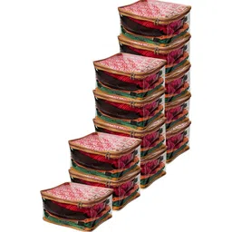 atorakushon Set of 12 Gold Clothes Storage Bags Wardrobe Organisers-37