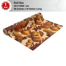 LooMantha Brown Printed Water Resistant Shelf Liner Organisers-picture-53