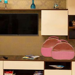 atorakushon Pink 2-Pieces Self-Designed Makeup Organisers-9