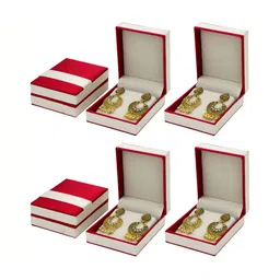 atorakushon Maroon 6 Pieces Jewellery Organiser-58