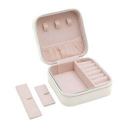 Cortina Cream-Coloured Set of 1 Regular Jewellery Organiser Organisers-11
