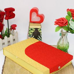 atorakushon 3-Pcs Yellow & Red Jewellery Storage Organisers Necklace Box-image-88
