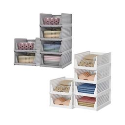 Kuber Industries Grey & White 12 Pieces Textured Multi-Utility Organisers-29
