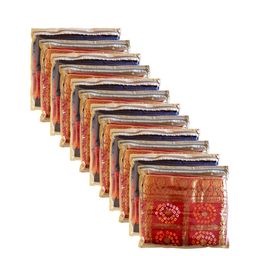 Kuber Industries Beige 24 Pieces Saree Covers-62