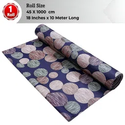Dakshya Industries Blue & Beige Printed Water Resistant Shelf Liner Organiser-image-96