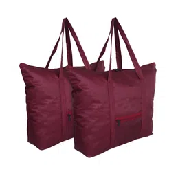 Kuber Industries Maroon 2 Pieces Reusable Drawer Organisers-11