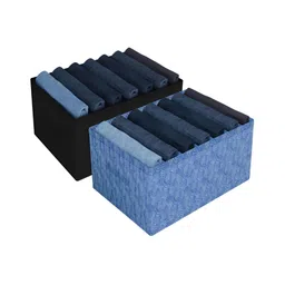 Kuber Industries Blue 2 Pieces Reusable Multi-Utility Organisers-27