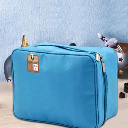 atorakushon Blue Solid Multi-Utility Organiser-0