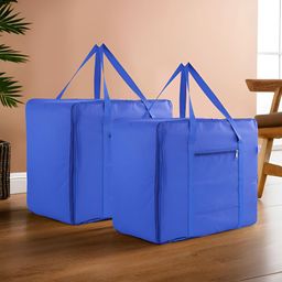 Kuber Industries Blue Set of 2 Water Resistant Drawer Organiser Organisers-12