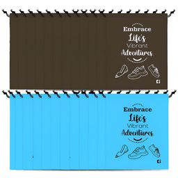 Kuber Industries Blue 24 Pieces Printed Regular Multi-Utility Organisers-3