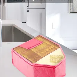 Kuber Industries Pink 12 Pieces Clothes Storage Bag Organisers-53