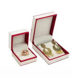 atorakushon Maroon 2 Pieces Jewellery Organiser-16