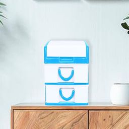 Kuber Industries Blue Cabinet Storge Organisers-image-93
