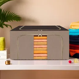 Kuber Industries Brown Regular Drawer Organiser-12