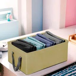 Kuber Industries Brown Regular Drawer Organisers With Handles-96