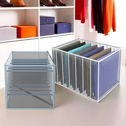 Kuber Industries White 2 Pieces Drawer Organiser-39