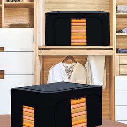 Kuber Industries Grey & Black Regular Drawer Organiser image 5