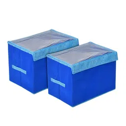 Kuber Industries Set Of 2 Closet Organisers With Lid-43